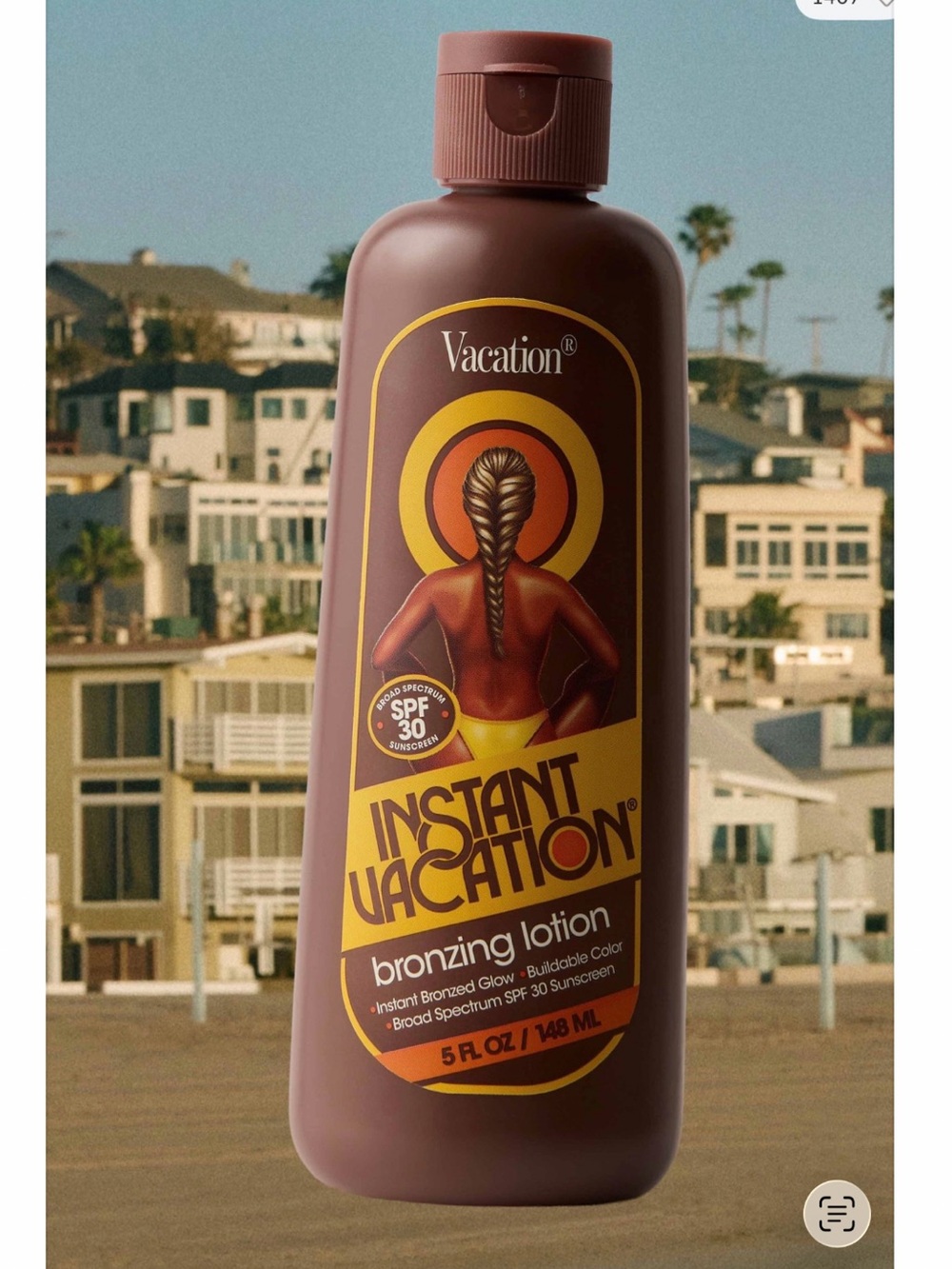 Instant Vacation Bronzing Lotion.